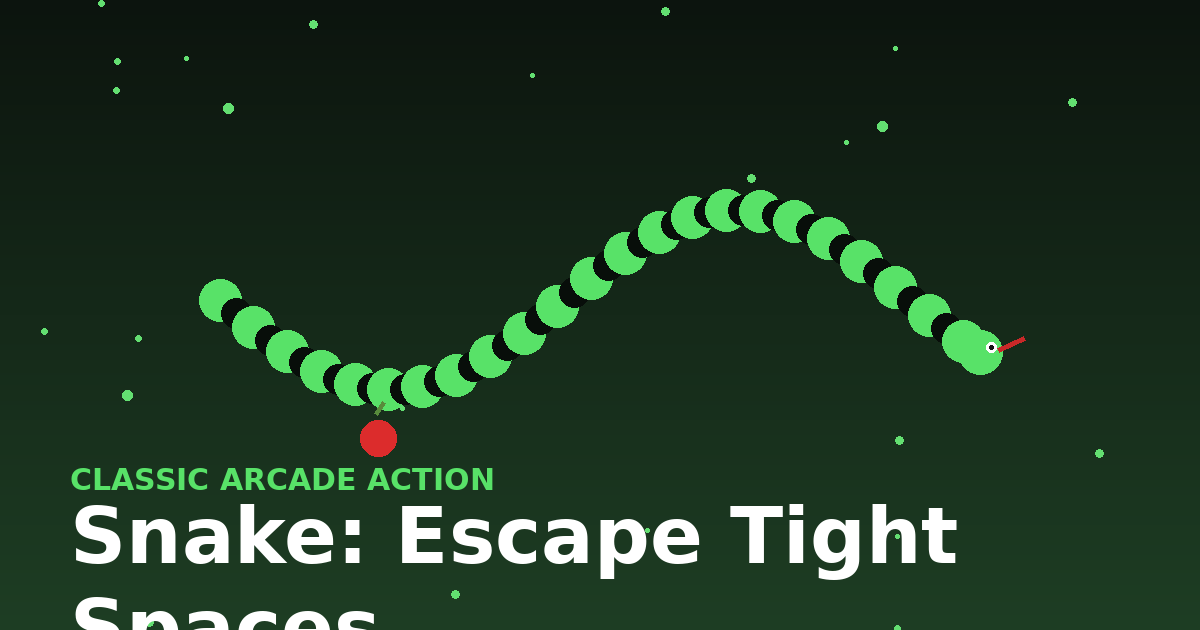 Snake: Escape Tight Spaces